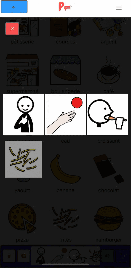 Pictalk App Screenshot