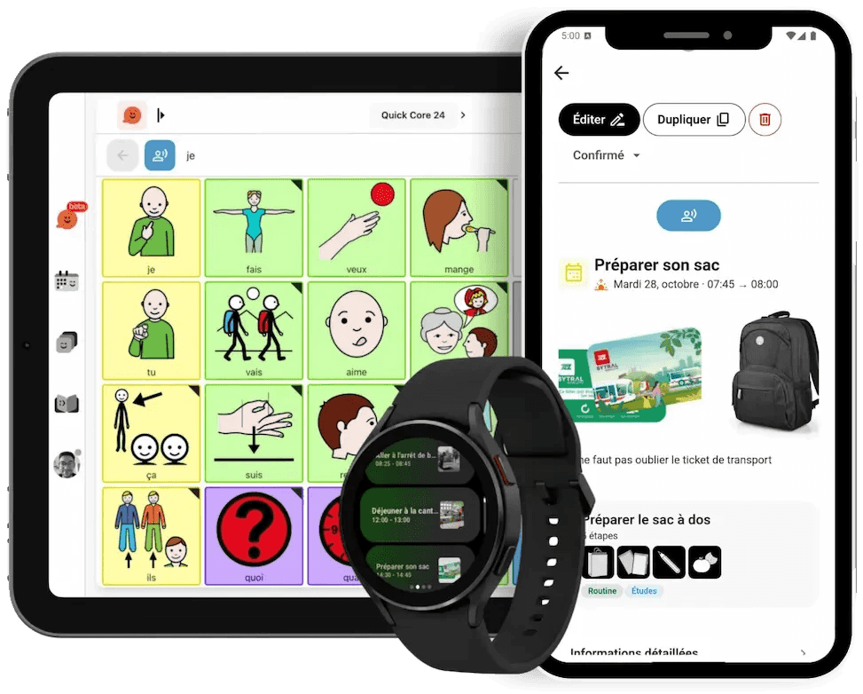 Image of Pictalk Buddy with Watch