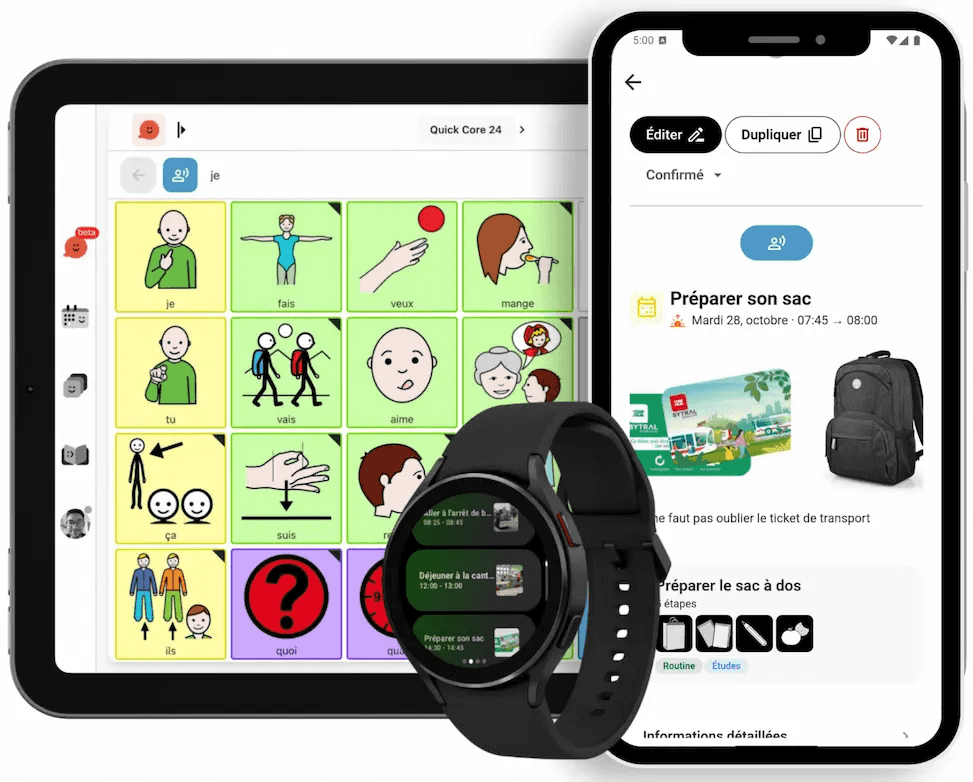 Image of Pictalk Buddy with Watch